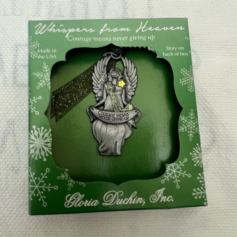 🔵4/$20 Gloria Duchin Inc Christmas Traditions Collectible Ornament ANGEL NIB USA